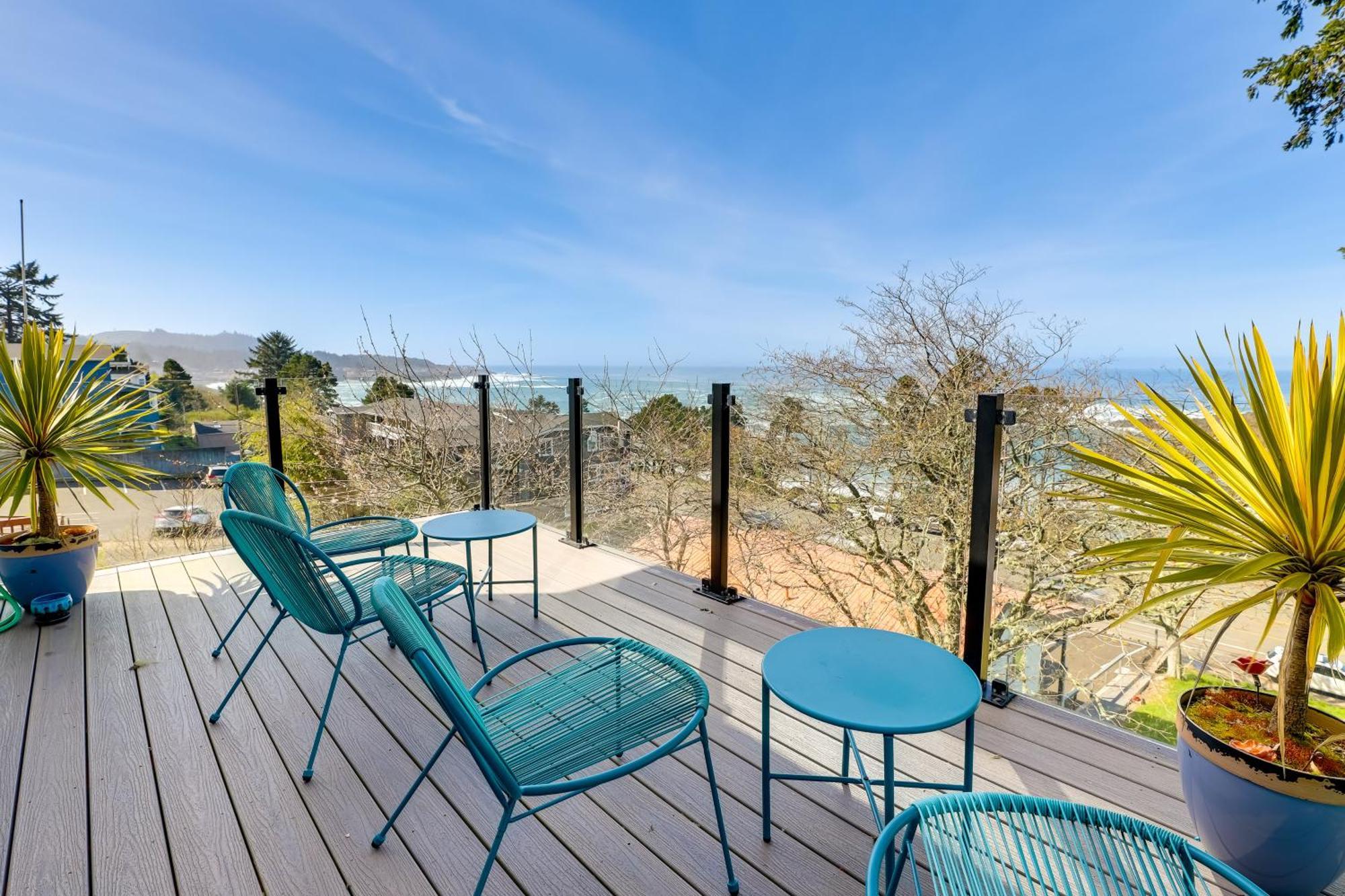 Scenic Depoe Bay Townhome With Deck Less Than 1 Mi To Parks! Exteriör bild